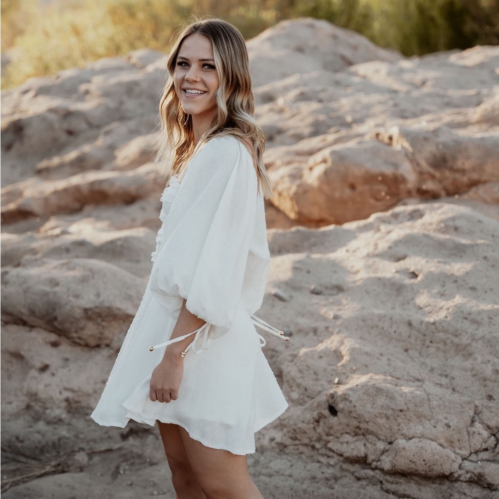 White dress